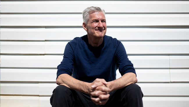 Bruce Fanjoy, retired businessman, says he defeated Poilievre by listening to voters